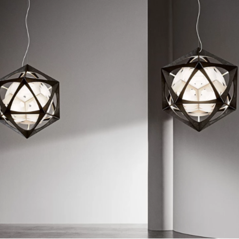 The OE Quasi Light from Louis Poulsen in a studio.