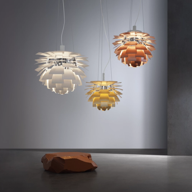 The PH Artichoke from Louis Poulsen in a studio. all-groups