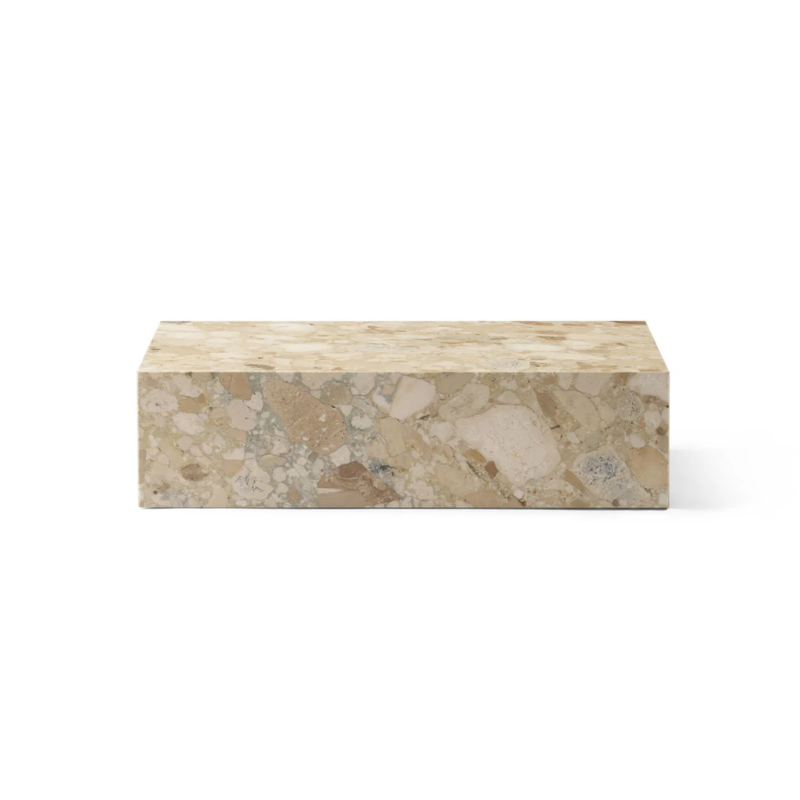Marble Plinth, Low in Kunis Breccia Marble