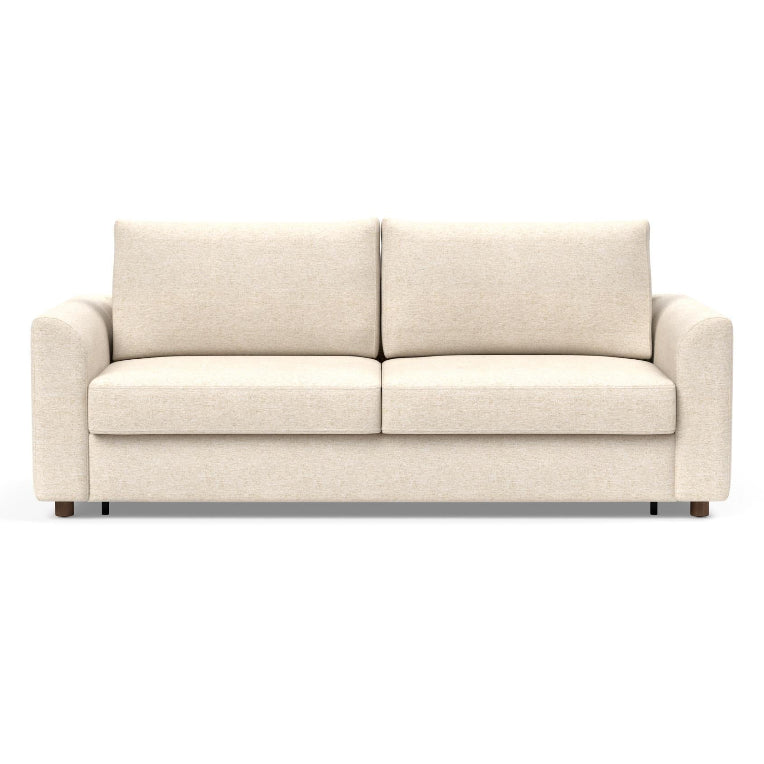 Innovation Living Neah King Size Sofa Bed with Curved Arms in Halifax Shell 365