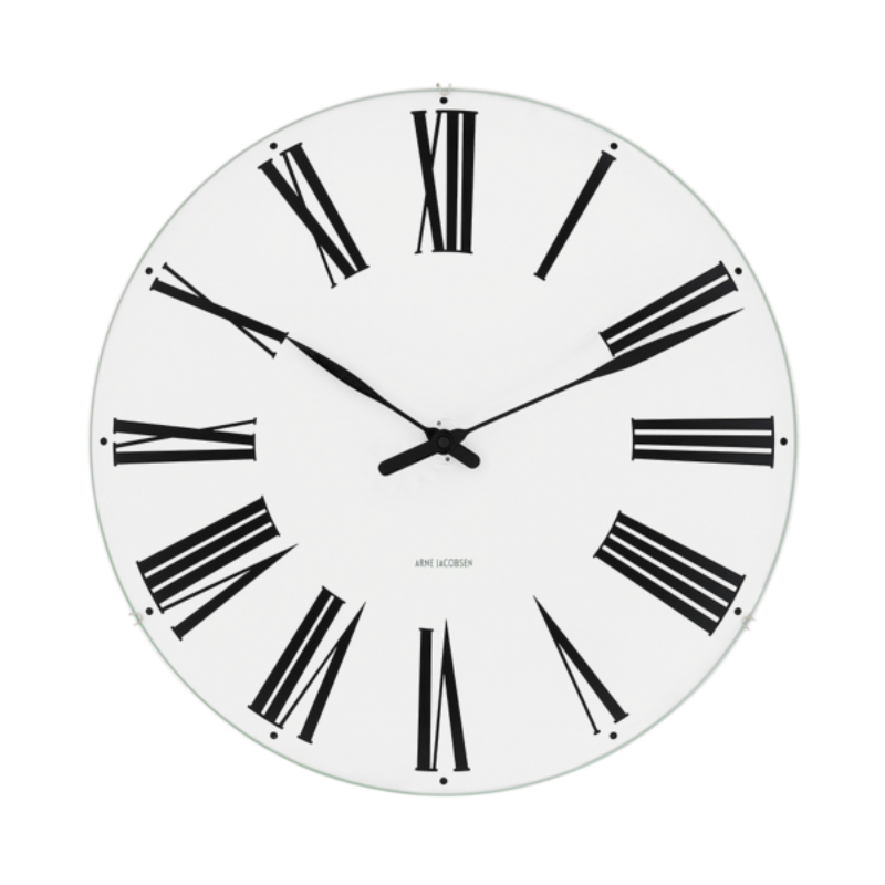 Roman Wall Clock by Arne Jacobsen | Illuminée – Illuminée