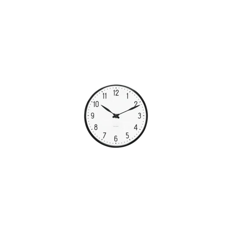 The Station Wall Clock from Arne Jacobsen Clocks 6.3 inch size.