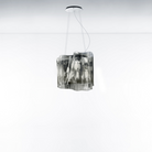 This is the Logico Suspension pendant light from Artemide in Smoky Grey.