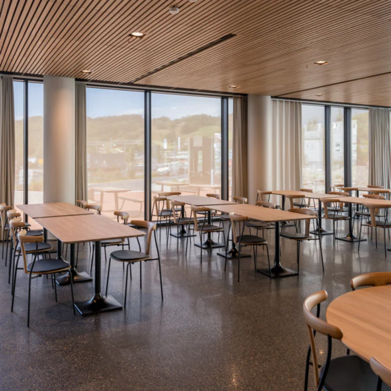 The Era Dining Chair from Eikund of Norway in a business.