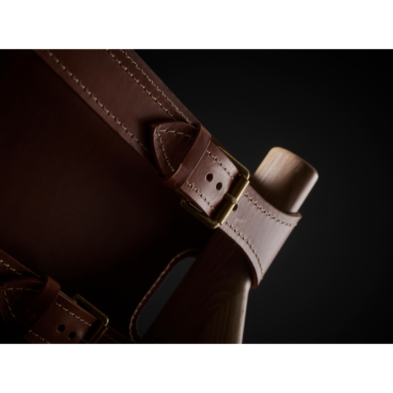 The Hunter Lounge Chair from Eikund of Norway from the back.