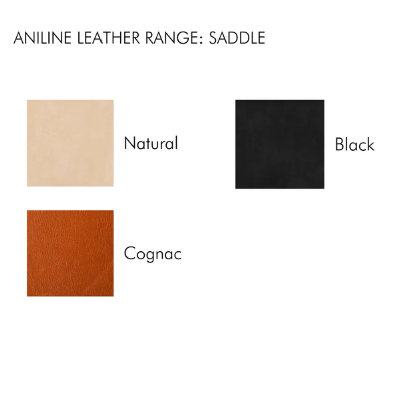 The upholstery options for the Hunter Lounge Chair from Eikund of Norway.