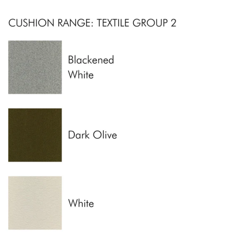 The textile group 2 options for the Krysset Lounge Chair from Eikund of Norway.