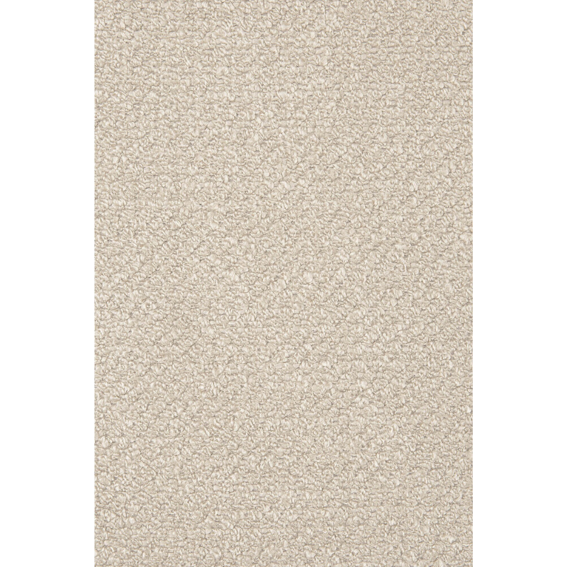 A close up showing the off white fabric option of the Barrow Lounge Chair from Ethnicraft.