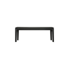 The Bok Bench from Ethnicraft in the black oak finish and 49.5 inch length.