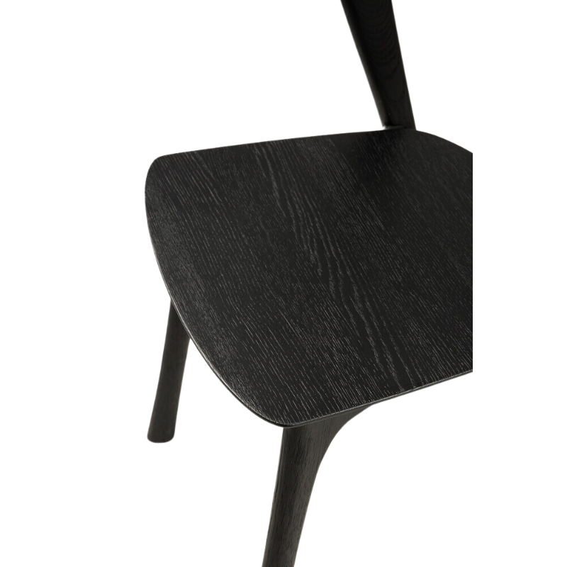 The Bok Dining Chair from Ethnicraft in black oak.
