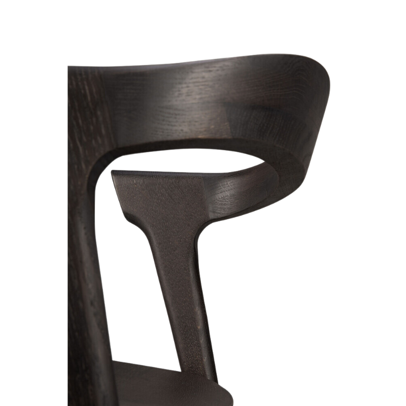 The Bok Dining Chair from Ethnicraft in brown oak.