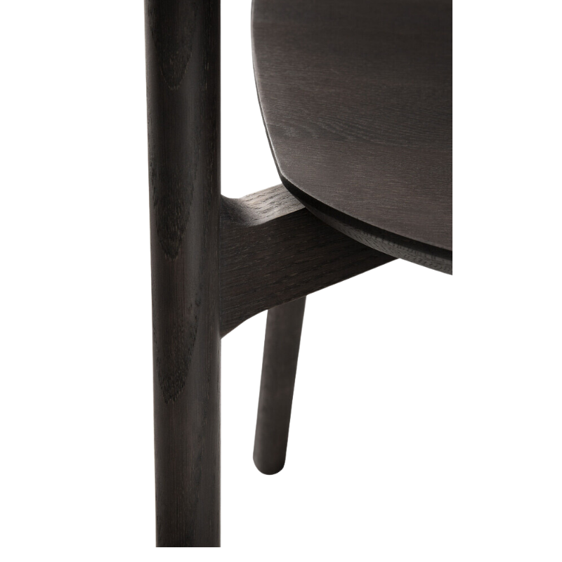 The Bok Dining Chair from Ethnicraft in brown oak.