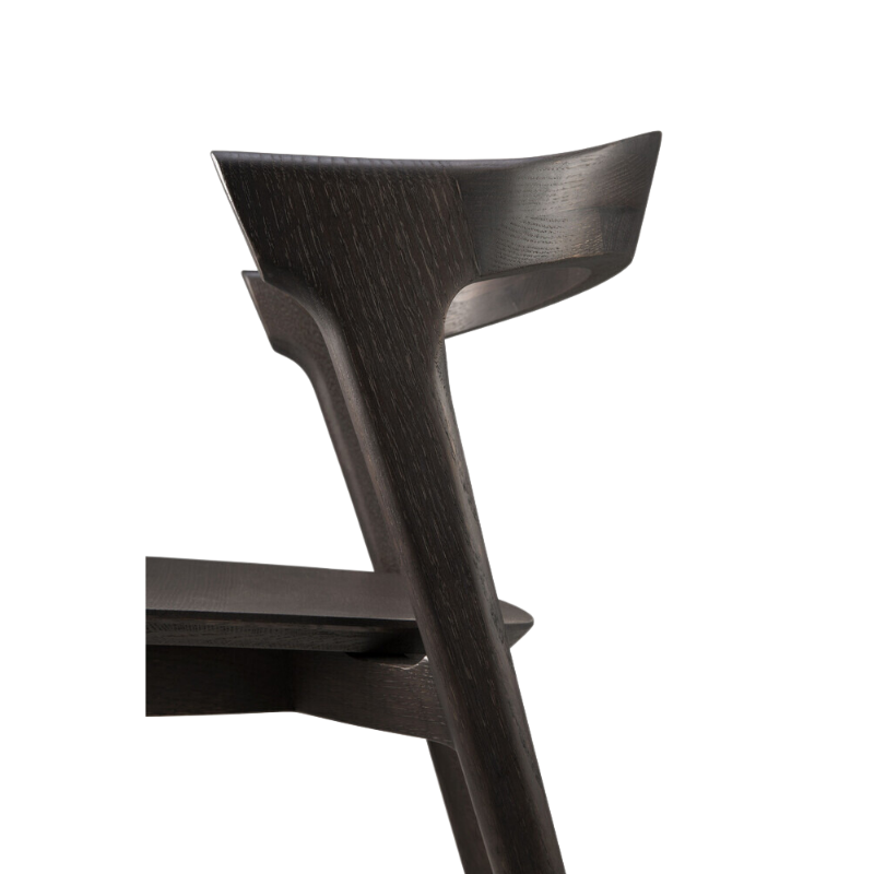 The Bok Dining Chair from Ethnicraft in brown oak.