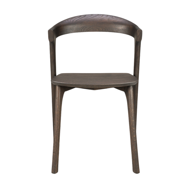 The Bok Dining Chair from Ethnicraft in brown oak.
