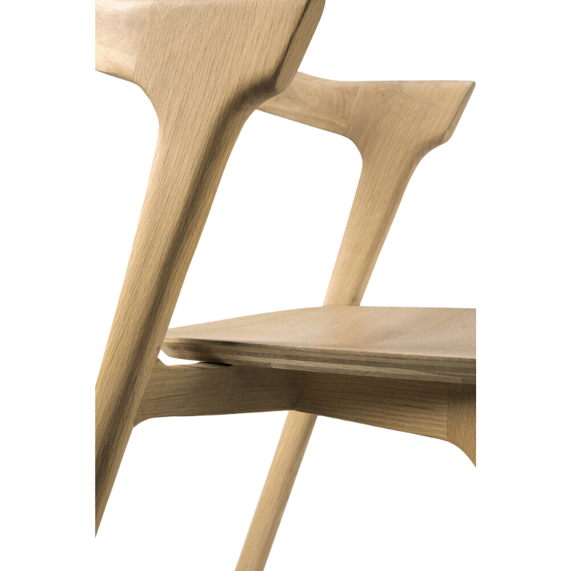 The Bok Dining Chair from Ethnicraft in oak.