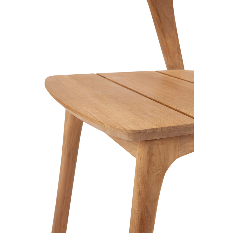 The Bok Outdoor Dining Chair from Ethnicraft in teak.