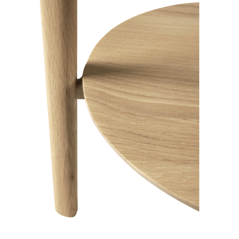 The Bok Side Table from Ethnicraft in oak.