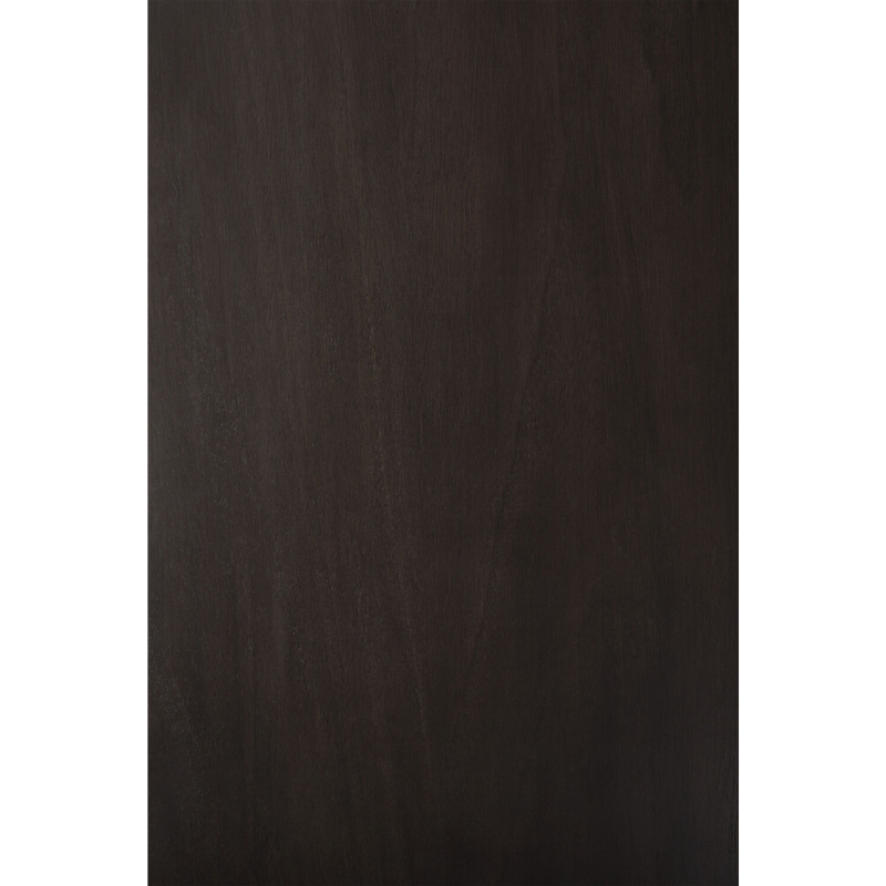 A close up on the mahogany used for the Boomerang Coffee Table from Ethnicraft.