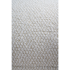 The fabric swatch for the Boucle Square Outdoor Cushion from Ethnicraft in white.