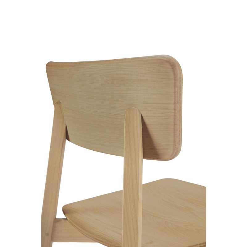 The Casale Dining Chair from Ethnicraft in solid oak.