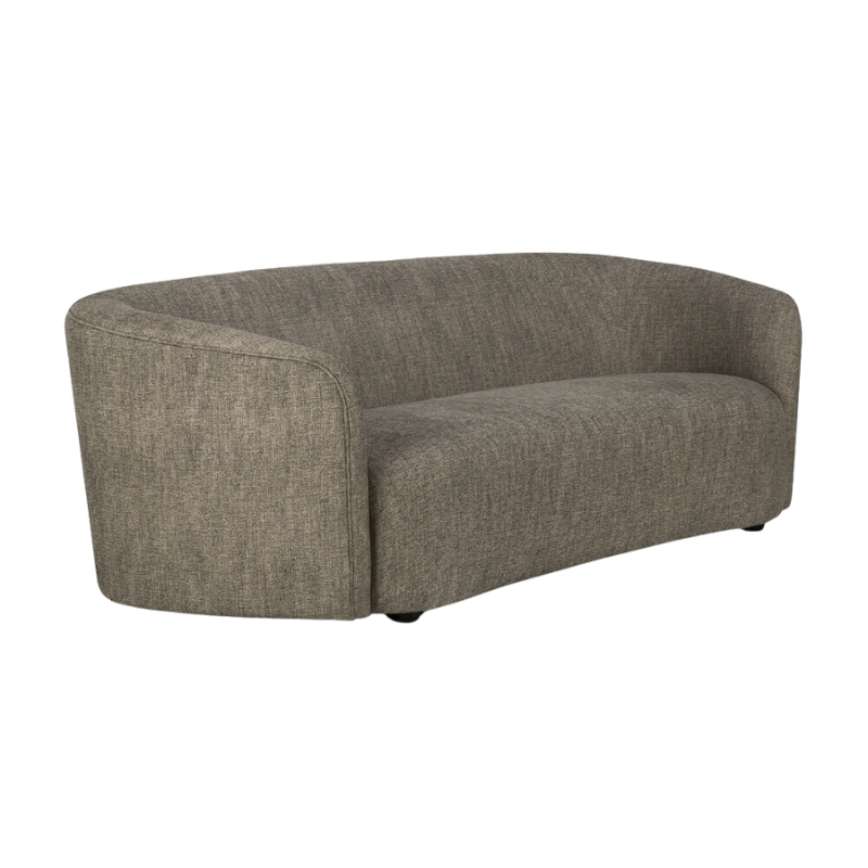 The Ellipse Sofa from Ethnicraft with the ash fabric option.