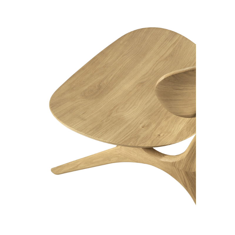 The Eye Lounge Chair from Ethnicraft made from solid oak.