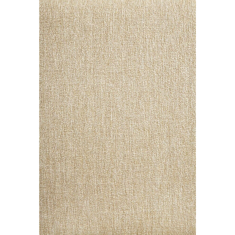 A close up on the natural fabric which is used for the cushions on the Jack Outdoor Lounge Chair from Ethnicraft.