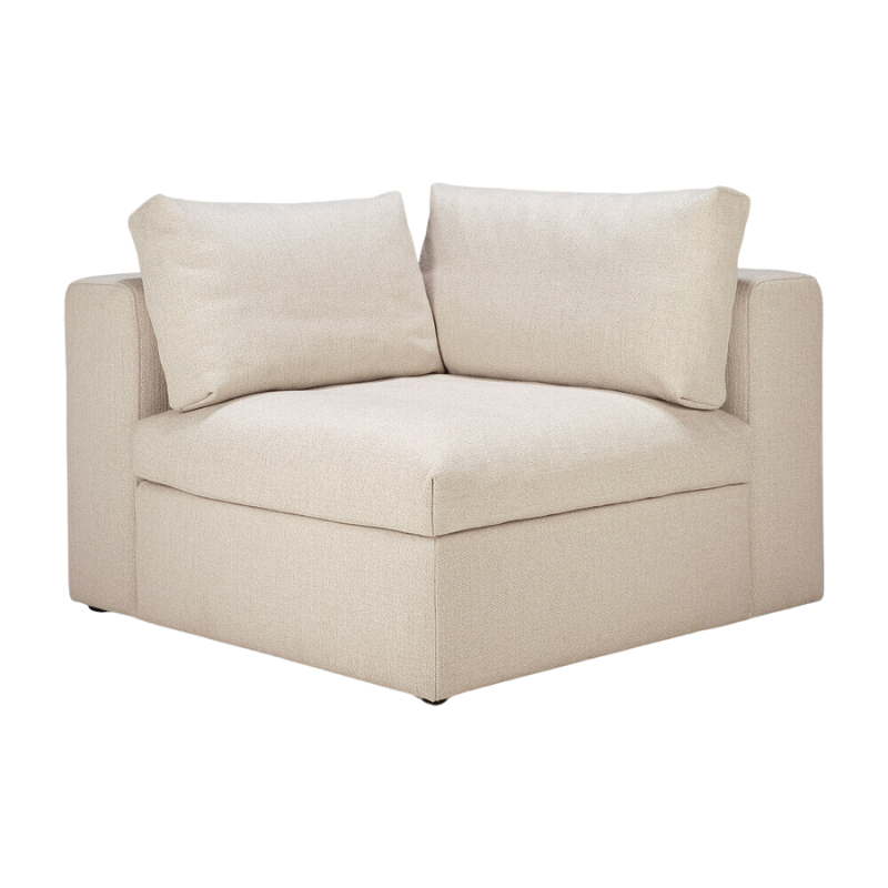 Comfort ideals form the basis of the Mellow. With clean and classic lines, paired with subtle seam detailing, the Mellow Sofa Corner is the welcoming anchor to a livable lounge space. Choose and place configurable pieces together for a personalized sofa to suit your needs. The covers are removable for convenient cleaning.