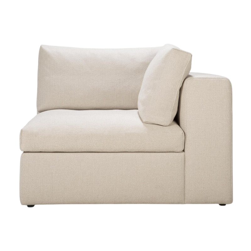 Comfort ideals form the basis of the Mellow. With clean and classic lines, paired with subtle seam detailing, the Mellow Sofa Corner is the welcoming anchor to a livable lounge space. Choose and place configurable pieces together for a personalized sofa to suit your needs. The covers are removable for convenient cleaning.