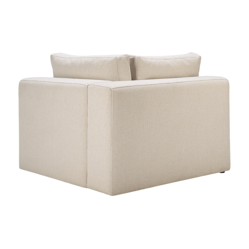 Comfort ideals form the basis of the Mellow. With clean and classic lines, paired with subtle seam detailing, the Mellow Sofa Corner is the welcoming anchor to a livable lounge space. Choose and place configurable pieces together for a personalized sofa to suit your needs. The covers are removable for convenient cleaning.