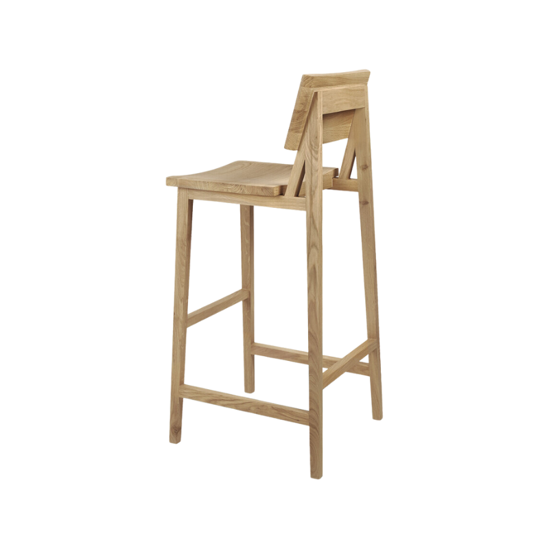 Evoking a sense of wonder, the N4 Bar Stool designed by Nathan Yong offers modern lines and an easy, comfortable seat that brings function and beauty to the design. A perfect accent to your kitchen and dining spaces.