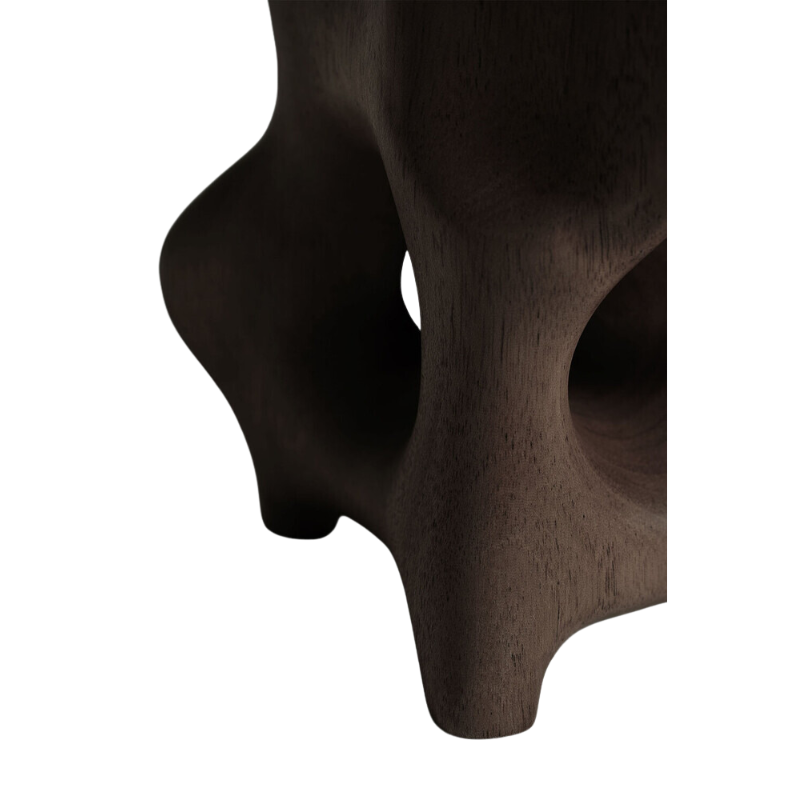 The contemporary sculptures series was crafted by our in-house master sculptor, Hartoyo. In each piece, the solid sycamore wood is sublimed into geometric and organic shapes. Beautiful from every angle and with the changing light of the day, these intriguing pieces will layer meaning into your home.