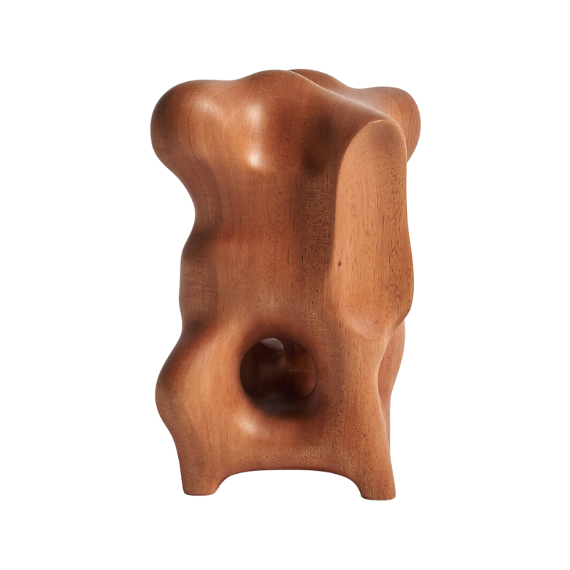 The contemporary sculptures series was crafted by our in-house master sculptor, Hartoyo. In each piece, the solid sycamore wood is sublimed into geometric and organic shapes. Beautiful from every angle and with the changing light of the day, these intriguing pieces will layer meaning into your home.