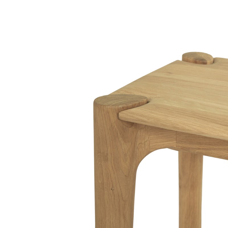 The PI collection honors nature’s design by keeping the strength, curves and lines, as nature intended. Interesting shapes are discovered in this sleek and stylish, polished imperfect, finish. Each PI item is finished by hand to ensure that the individual character of the wood is respected.