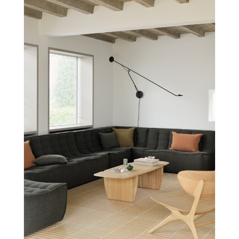 The PI Coffee Table from Ethnicraft in a living room.