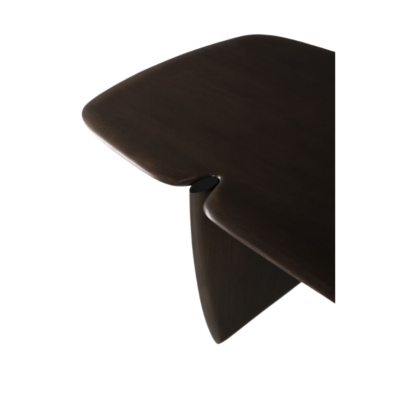 The PI Coffee Table from Ethnicraft made from solid mahogany.