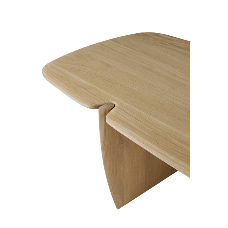 The PI Coffee Table from Ethnicraft made from solid oak.