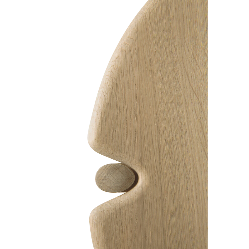 The PI Side Table from Ethnicraft made from solid oak.