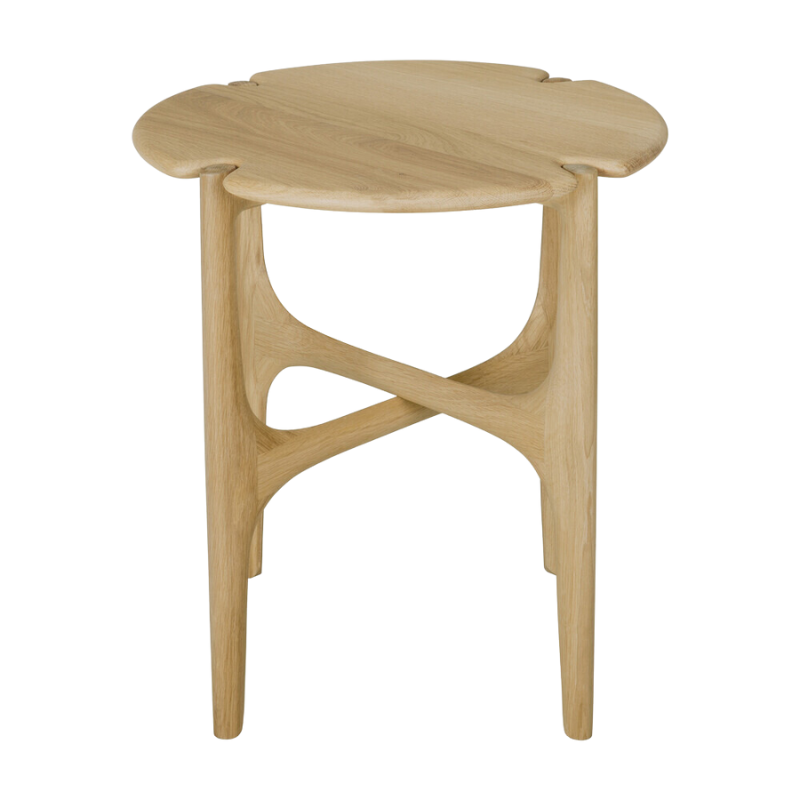 The PI Side Table from Ethnicraft made from solid oak.