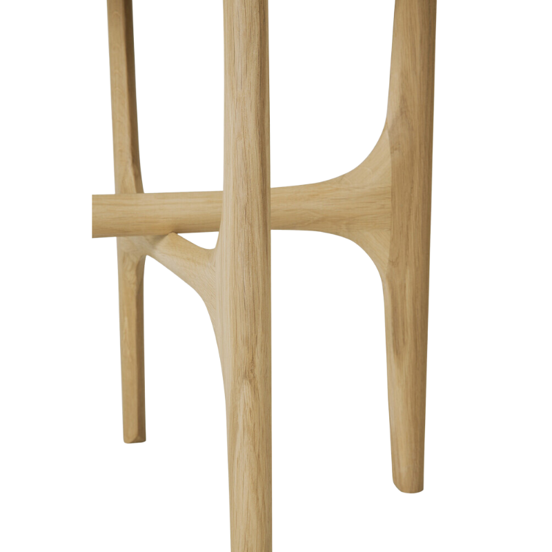 The PI Side Table from Ethnicraft made from solid oak.