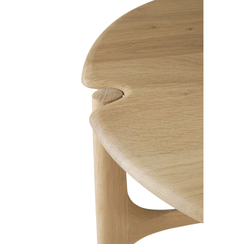 The PI Side Table from Ethnicraft made from solid oak.