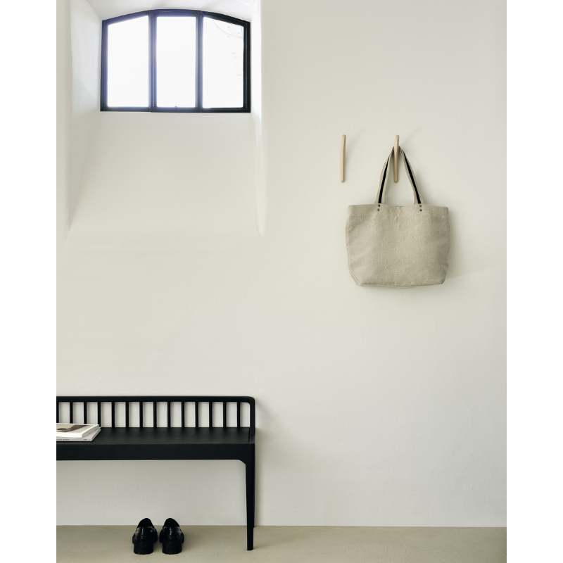 The PI collection honours nature’s design, by keeping the strength and curves as nature intended. Each PI wall hanger is finished by hand to ensure that the individual character of the wood is respected. Interesting shapes are discovered in this sleek and stylish, polished imperfect, finish. Sold as a set of two.