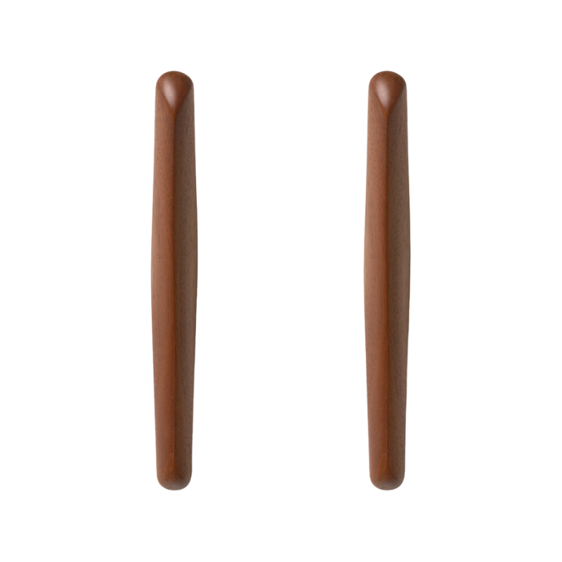 The PI collection honours nature’s design, by keeping the strength and curves as nature intended. Each PI wall hanger is finished by hand to ensure that the individual character of the wood is respected. Interesting shapes are discovered in this sleek and stylish, polished imperfect, finish. Sold as a set of two.