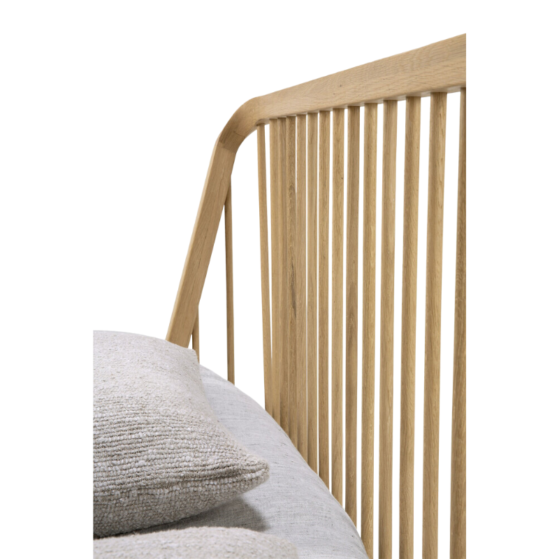 The Spindle collection found its inspiration in the traditional spinning wheel and incorporates perfectly aligned spokes into the headboard. Slightly tapered legs and rounded edges add a soft, sensual quality to this beautiful bedroom collection.