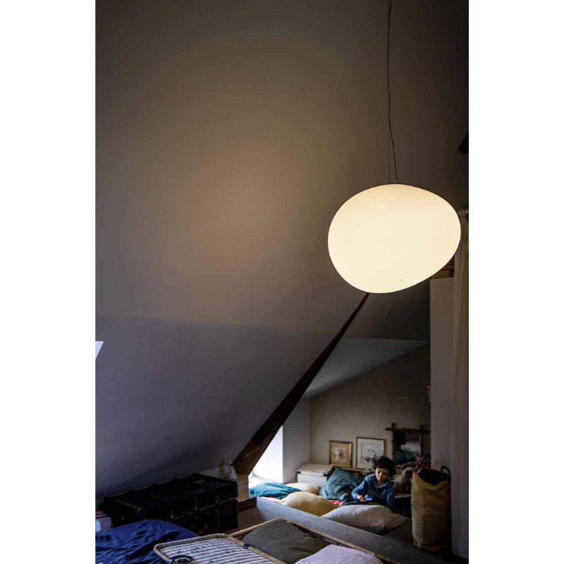 The Gregg Pendant from Foscarini in a family area.