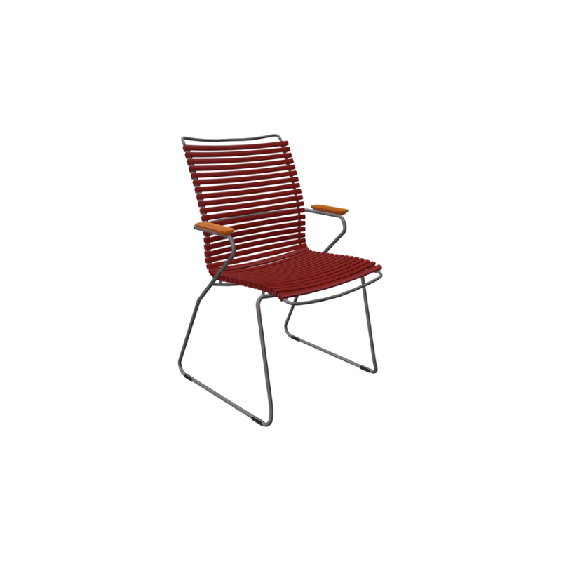 The CLICK Tall Dining Chair enhances your dining experience with its high backrest designed for superior back support.