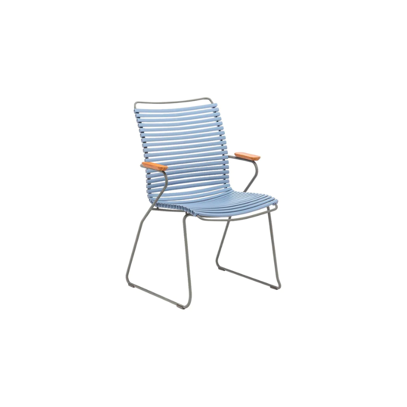 The CLICK Tall Dining Chair enhances your dining experience with its high backrest designed for superior back support.