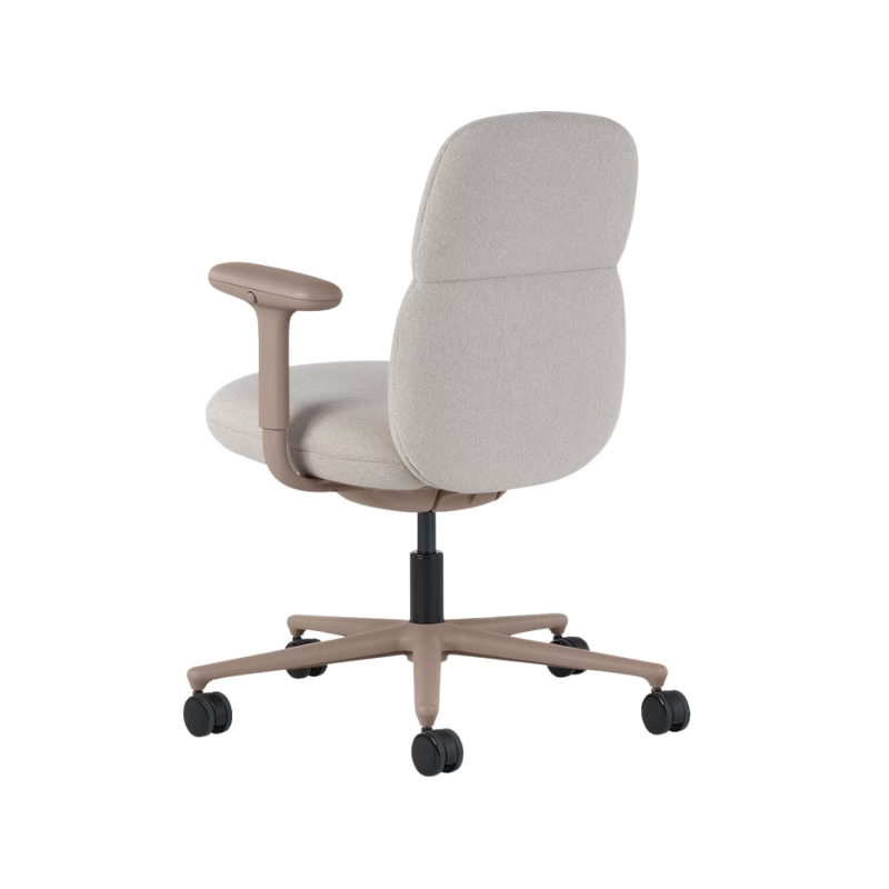 The mid back Asari Chair from Herman Miller in antler meld fabric.