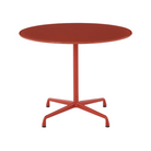 The Eames Dining Table from Herman Miller, designed by Herman Miller x Hay in iron red.