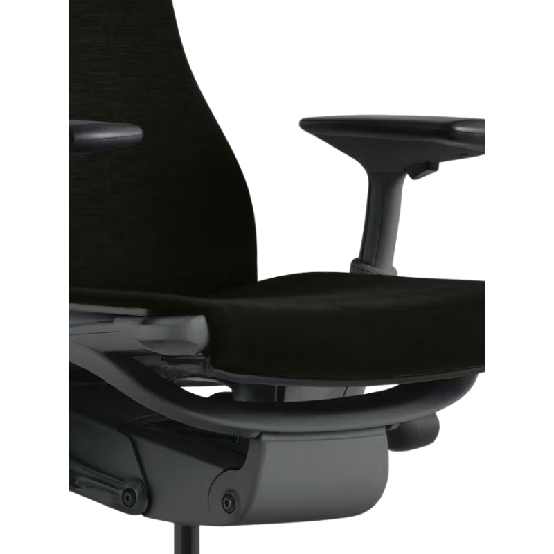 The Embody Chair from Herman Miller focusing on the 4 layer seat.